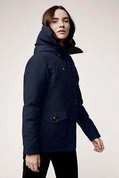 Chamarras Canada Goose Mujer México - Montebello Abrigos Azul Oscuro Marino AQ3976428